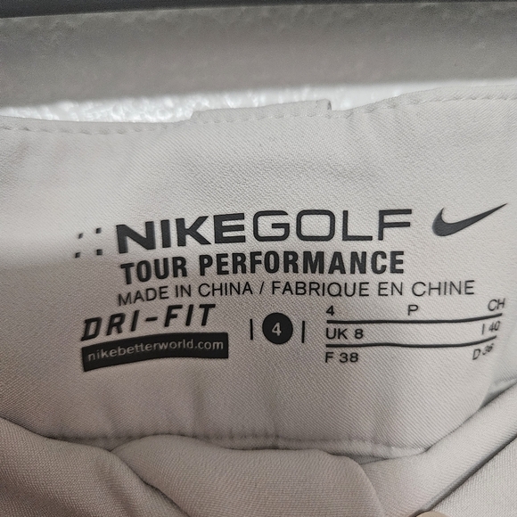 Nike Golf Tour performance Beige Skort size 4 - Picture 3 of 8